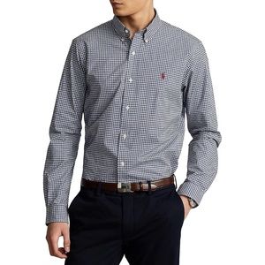 RALPH LAUREN Classic-Fit Poplin Gingham Shirt